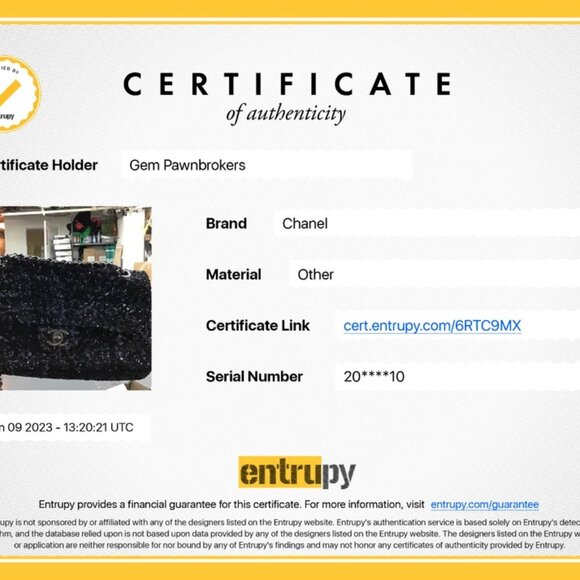 Chanel Timeless Blue Night Micro-Glitter Flap Bag 20464110 - Picture 3 of 15